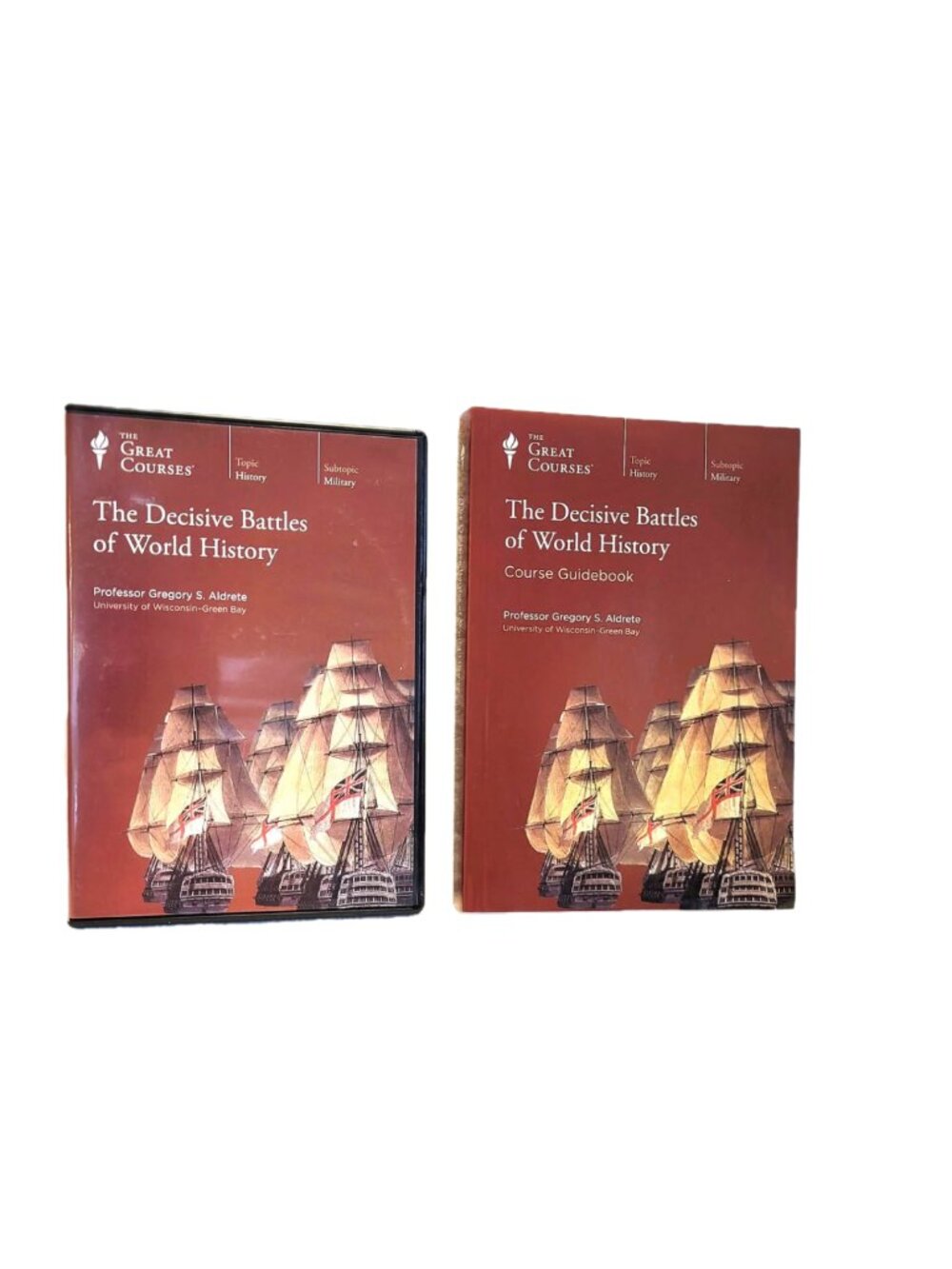 Great Courses 2 Decisive Battles World History /Early Middle Ages DVD+GuideBook